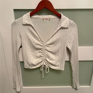 Altar’d State Fitted Crop Top Size large